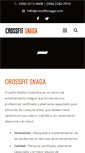 Mobile Screenshot of crossfitsnaga.com