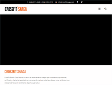 Tablet Screenshot of crossfitsnaga.com